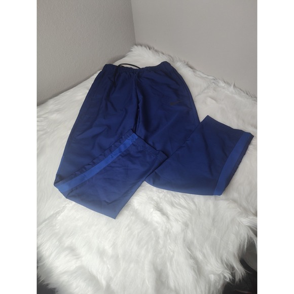 Nike Men's Dri-Fit Woven Training Pants Navy‎ 927380-492 - Picture 1 of 5